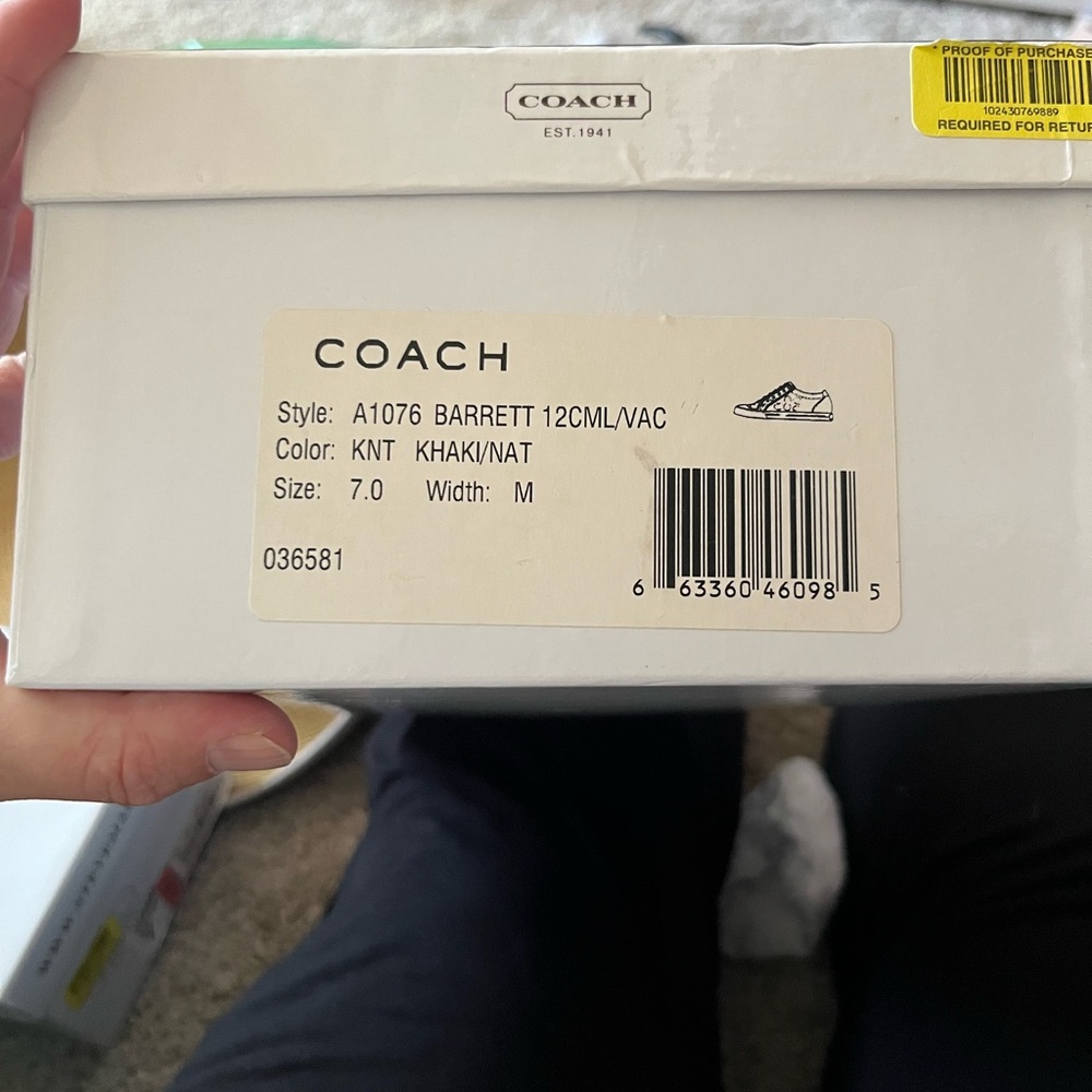Coach Multicolor Sneakers View 3